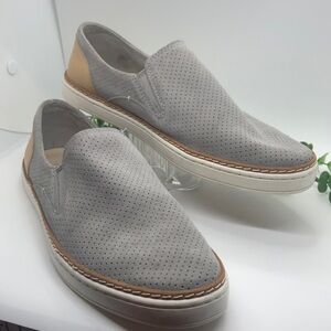 Ugg Abies Perforated Slip On Sneaker Dusk Suede-size 8.5